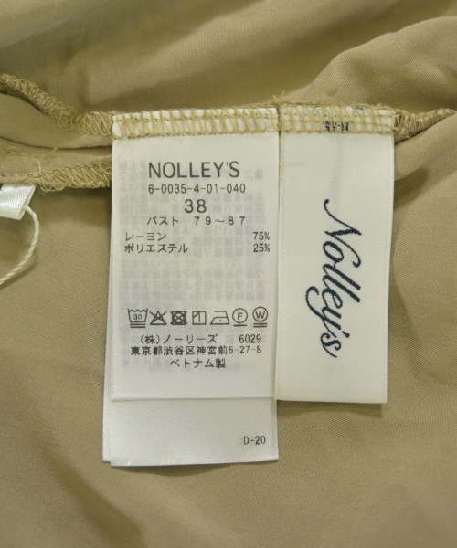 Nolley's（ノーリーズ）ブラウス カーキ サイズ:38(M位) レディース/2200714583037