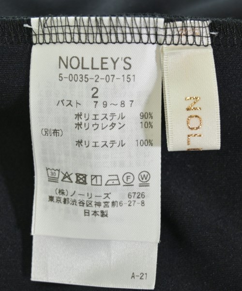 Nolley's（ノーリーズ）ワンピース 黒 サイズ:2(M位) レディース/2200714677026