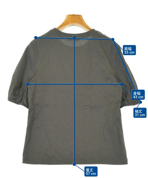 Nolley's（ノーリーズ）Tシャツ・カットソー グレー サイズ:36(S位) レディース/2200719276088
