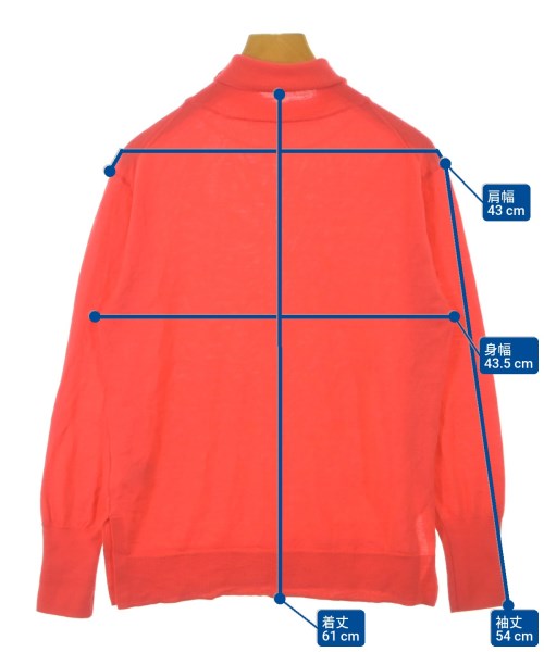 Nolley's（ノーリーズ）ニット・セーター オレンジ サイズ:38(M位) レディース/2200637499026