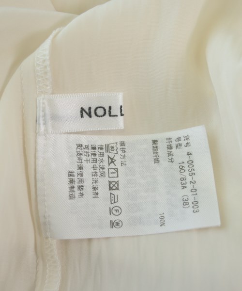 Nolley's（ノーリーズ）ブラウス 白 サイズ:38(M位) レディース/2200639705057