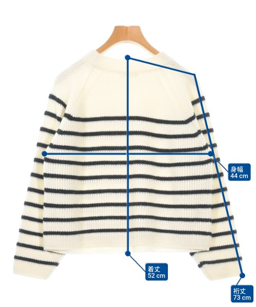 Nolley's（ノーリーズ）ニット・セーター 白 サイズ:1(S位) レディース/2200624543022