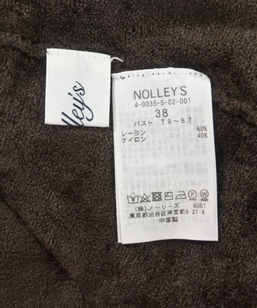 Nolley's（ノーリーズ）Tシャツ・カットソー 茶 サイズ:38(M位) レディース/2200646419046