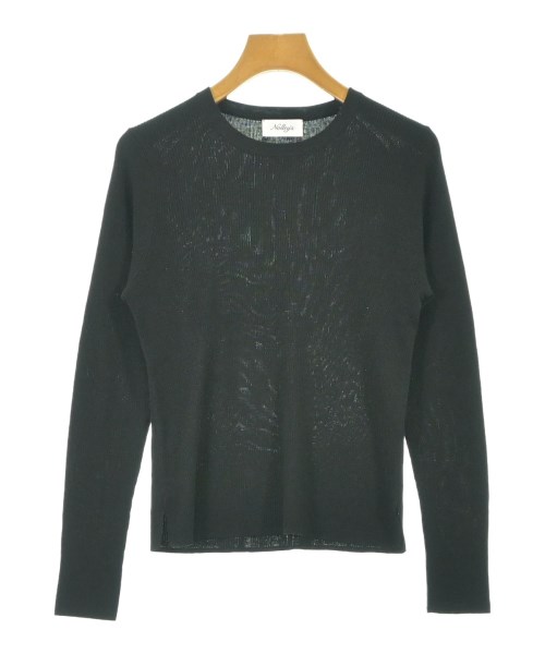 Nolley's(ノーリーズ)ニット・セーター 黒 サイズ:38(M位)/2200634249228