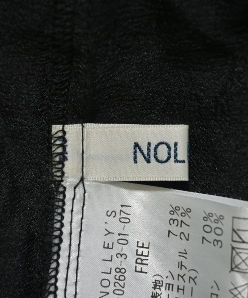 Nolley's（ノーリーズ）ブラウス 黒 サイズ:F レディース/2200639759043