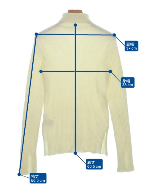 Nolley's（ノーリーズ）ニット・セーター 白 サイズ:F レディース/2200636273023