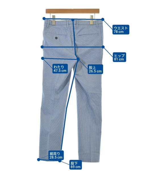 Nolley's（ノーリーズ）スラックス 紺 サイズ:S メンズ/2200649264094