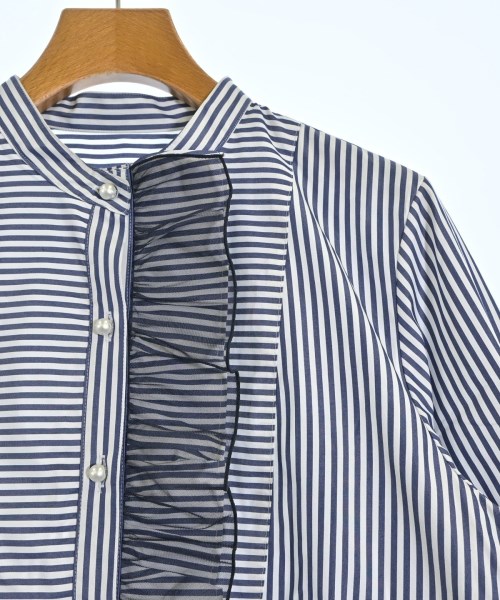 Nolley's（ノーリーズ）ブラウス 紺 サイズ:38(M位) レディース/2200643019027