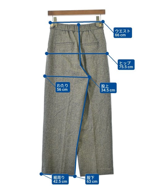 Nolley's（ノーリーズ）スラックス グレー サイズ:36(S位) レディース/2200636134379