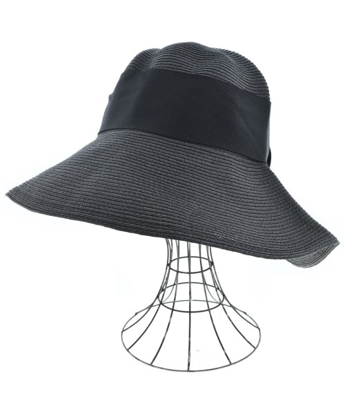 Nolley's(ノーリーズ)ストローハット 黒 サイズ:-/2200646237329
