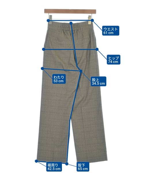 Nolley's（ノーリーズ）スラックス ベージュ サイズ:34(XS位) レディース/2200648283027