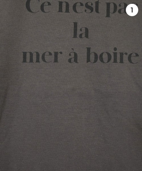 Nolley's（ノーリーズ）Tシャツ・カットソー グレー サイズ:38(M位) レディース/2200651756037