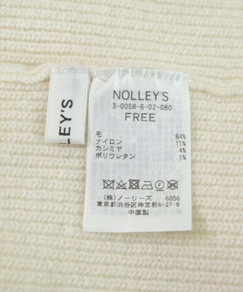 Nolley's（ノーリーズ）ワンピース 白 サイズ:F レディース/2200637515023