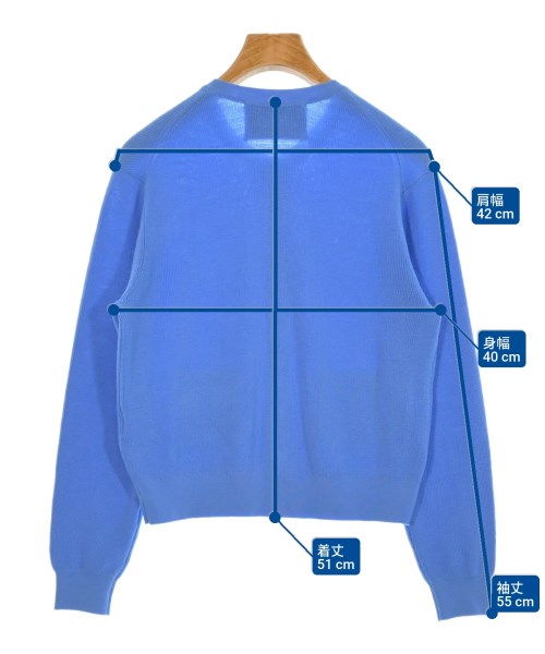 Nolley's（ノーリーズ）カーディガン 青 サイズ:36(S位) レディース/2200645648065