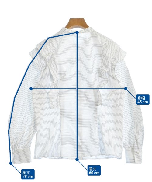 Nolley's（ノーリーズ）ブラウス 白 サイズ:38(M位) レディース/2200645648072