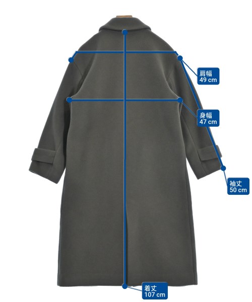 Nolley's（ノーリーズ）チェスターコート 茶 サイズ:36(S位) レディース/2200648999034