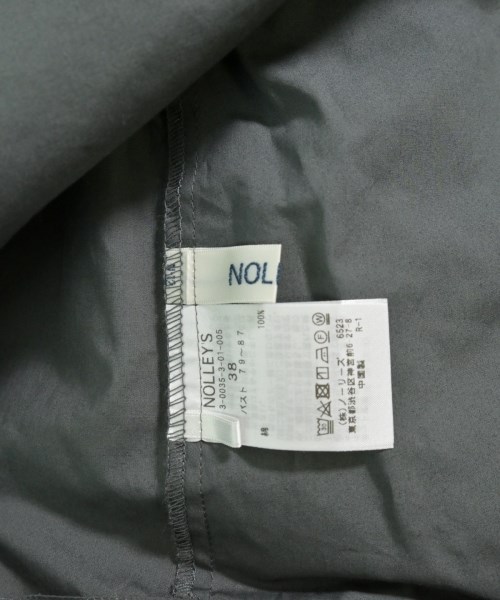 Nolley's（ノーリーズ）ブラウス グレー サイズ:38(M位) レディース/2200650864016