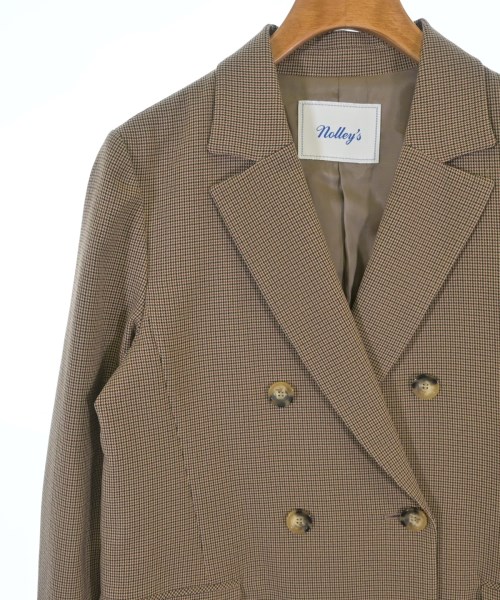 Nolley's（ノーリーズ）テーラードジャケット 茶 サイズ:38(M位) レディース/2200699095167