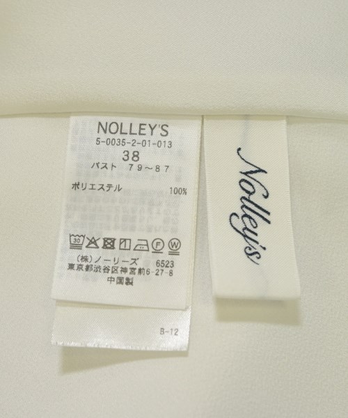 Nolley's（ノーリーズ）ブラウス 白 サイズ:38(M位) レディース/2200703184245