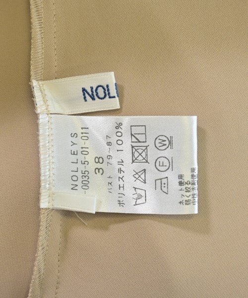 Nolley's（ノーリーズ）ブラウス ベージュ サイズ:38(M位) レディース/2200701591199