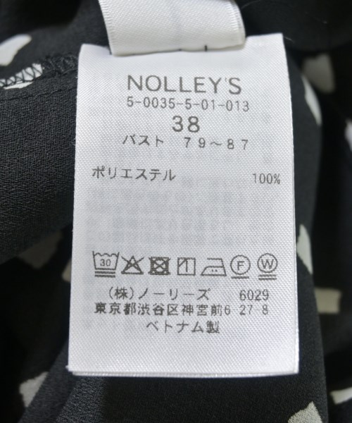 Nolley's（ノーリーズ）ブラウス 黒 サイズ:38(M位) レディース/2200695497101