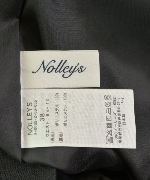 Nolley's（ノーリーズ）ひざ丈スカート 黒 サイズ:38(M位) レディース/2200707373041