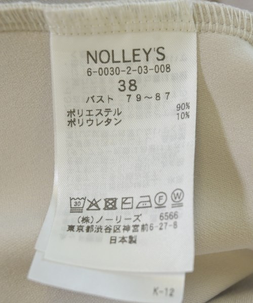 Nolley's（ノーリーズ）ブラウス ベージュ サイズ:38(M位) レディース/2200707687018