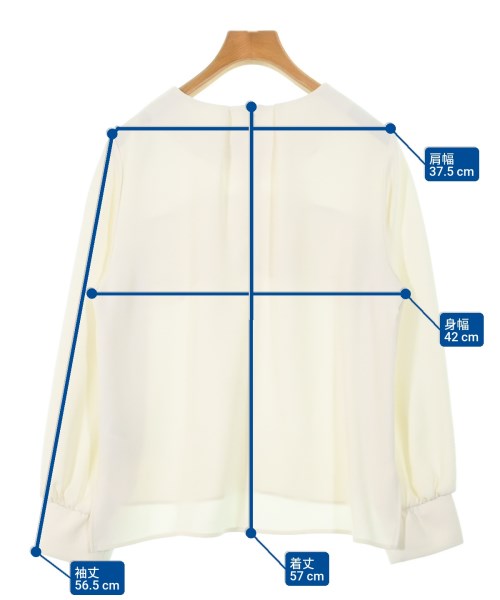 Nolley's（ノーリーズ）ブラウス 白 サイズ:38(M位) レディース/2200662660033