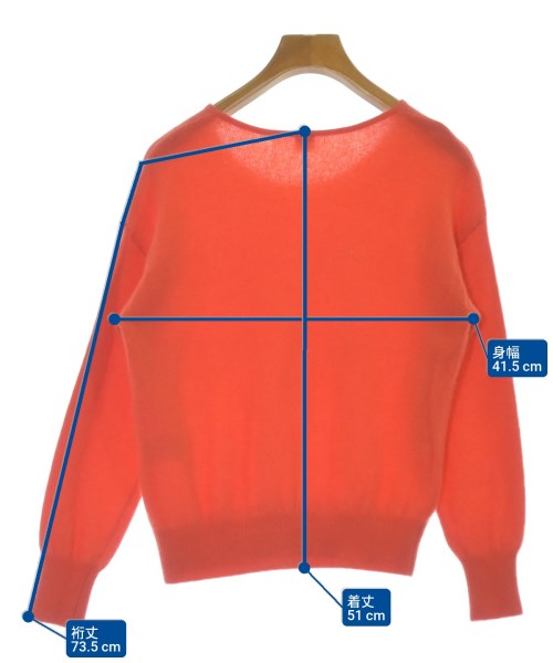 Nolley's（ノーリーズ）ニット・セーター オレンジ サイズ:38(M位) レディース/2200658372490