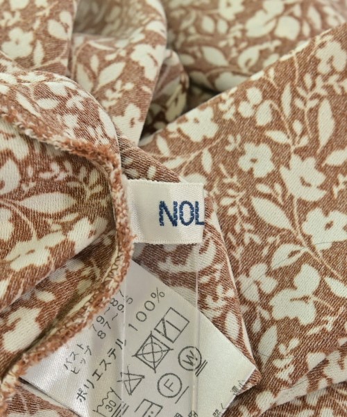 Nolley's（ノーリーズ）ワンピース 茶 サイズ:38(M位) レディース/2200666825018