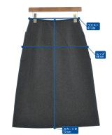 Nolley's（ノーリーズ）ロング・マキシ丈スカート グレー サイズ:38(M位) レディース/2200664782023