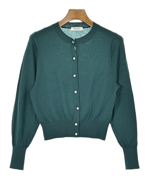 Nolley's(ノーリーズ)カーディガン 緑 サイズ:36(S位)/2200665117121