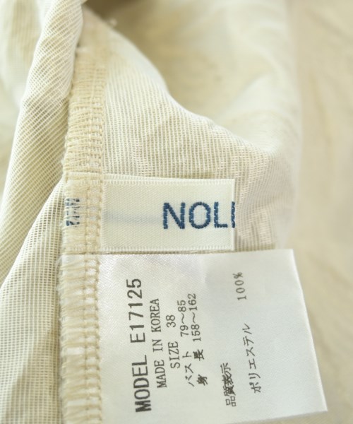 Nolley's（ノーリーズ）ブラウス ベージュ サイズ:38(M位) レディース/2200666488060