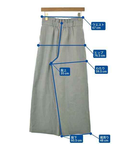 Nolley's（ノーリーズ）スラックス グレー サイズ:38(M位) レディース/2200668812351