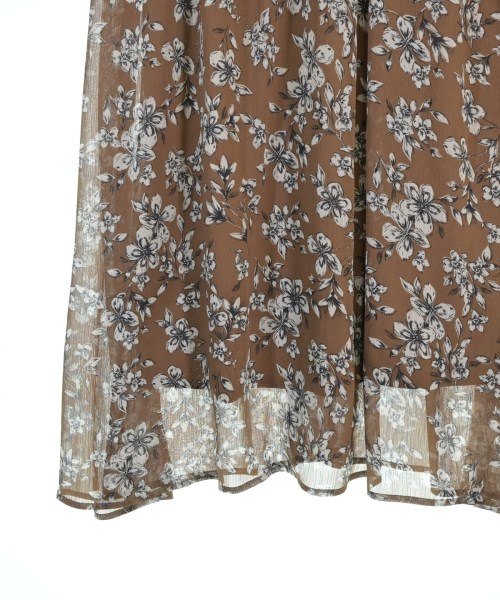 Nolley's（ノーリーズ）ワンピース 茶 サイズ:38(M位) レディース/2200656412044