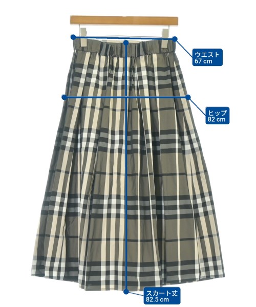 Nolley's（ノーリーズ）ロング・マキシ丈スカート グレー サイズ:38(M位) レディース/2200667696051