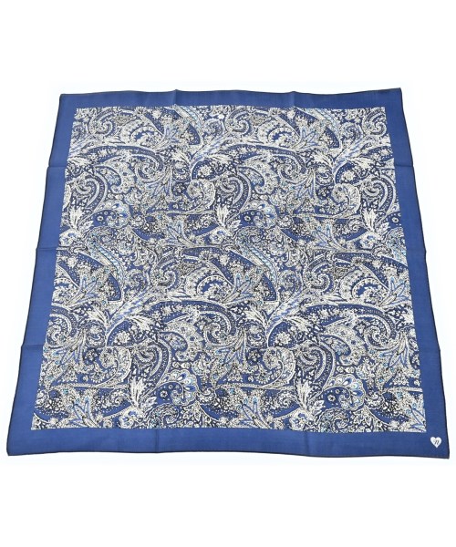 Nolley's(ノーリーズ)バンダナ・スカーフ 青 サイズ:-/2200668755078