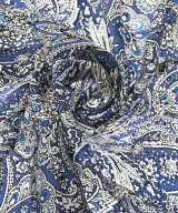 Nolley's（ノーリーズ）バンダナ・スカーフ 青 サイズ:- レディース/2200668755078