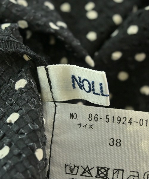 Nolley's（ノーリーズ）ブラウス 黒 サイズ:38(M位) レディース/2200668233064