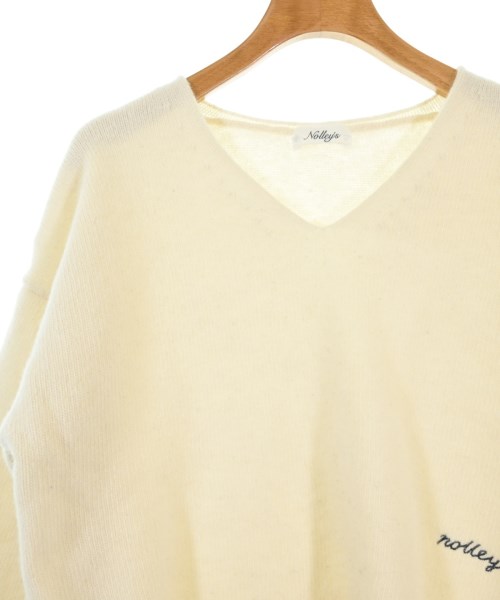 Nolley's（ノーリーズ）ニット・セーター 白 サイズ:38(M位) レディース/2200667818118