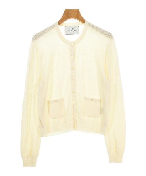 Nolley's(ノーリーズ)カーディガン 白 サイズ:36(S位)/2200667818125