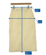 Nolley's（ノーリーズ）ロング・マキシ丈スカート 白 サイズ:38(M位) レディース/2200667461116