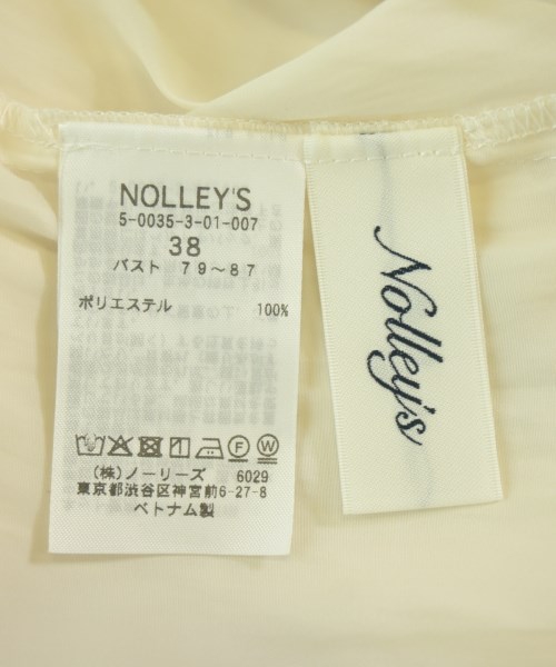 Nolley's（ノーリーズ）ブラウス 白 サイズ:38(M位) レディース/2200720702095