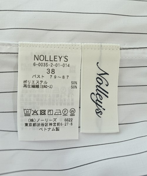 Nolley's（ノーリーズ）カジュアルシャツ 白 サイズ:38(M位) レディース/2200726935077