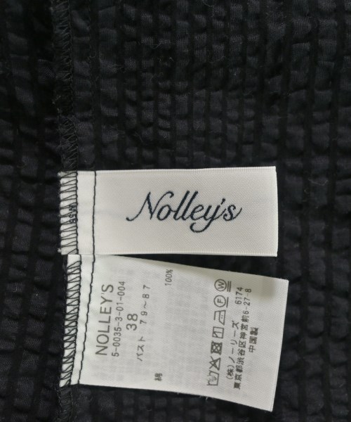 Nolley's（ノーリーズ）ブラウス 黒 サイズ:38(M位) レディース/2200730543039