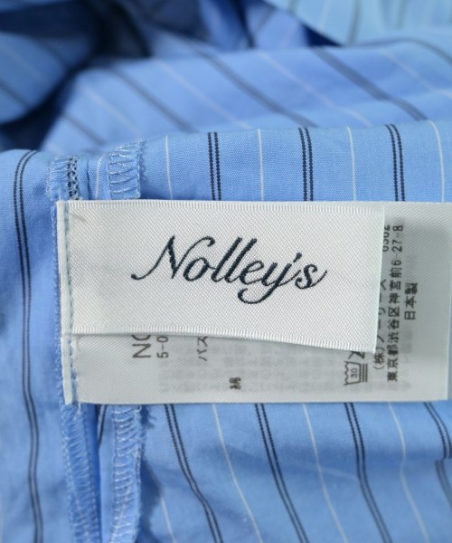 Nolley's（ノーリーズ）カジュアルシャツ 青 サイズ:38(M位) レディース/2200731489046