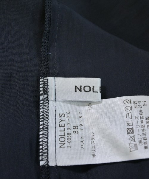 Nolley's（ノーリーズ）カジュアルシャツ 紺 サイズ:38(M位) レディース/2200724889303