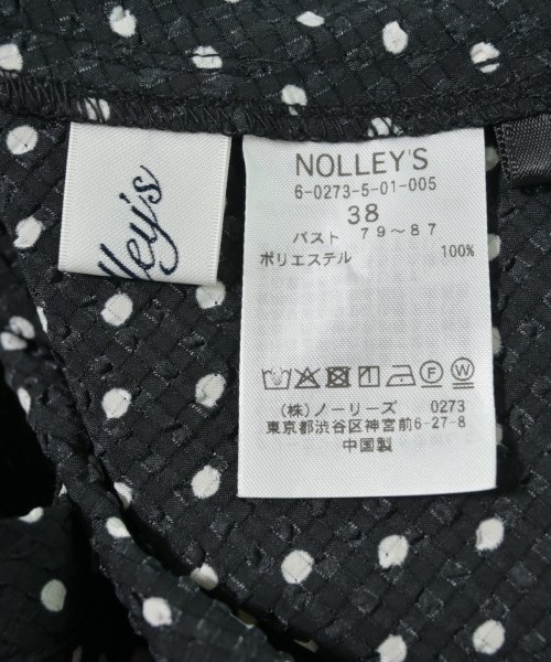Nolley's（ノーリーズ）ブラウス 黒 サイズ:38(M位) レディース/2200730234098