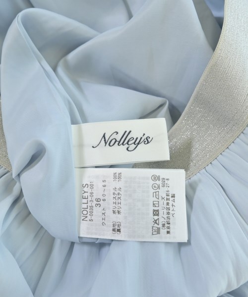 Nolley's（ノーリーズ）ロング・マキシ丈スカート 青 サイズ:38(M位) レディース/2200727770059