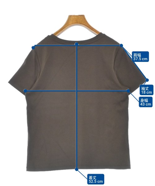 Nolley's（ノーリーズ）Tシャツ・カットソー 茶 サイズ:38(M位) レディース/2200727770073